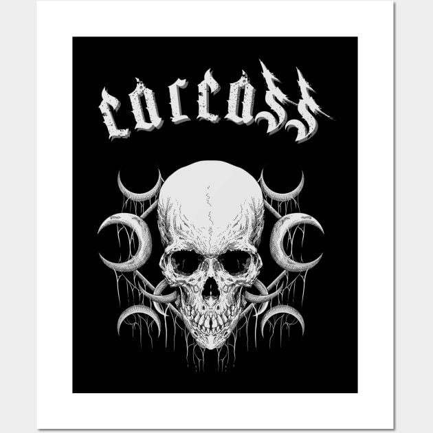 carcass fate the darknes Wall Art by ramon parada